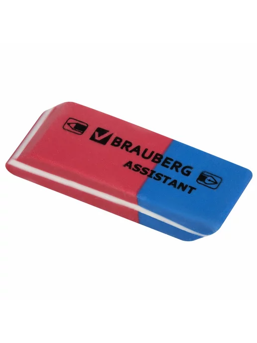 Brauberg Ластики канцелярские для школы набор 41х14х8 мм, 41x14x8 мм, 6 шт, фото 5