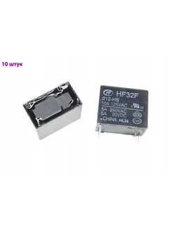 Реле HF32F-005-HS3-5V- 10 штук Arduino 234956425 купить за 550 ₽ в интернет-магазине Wildberries