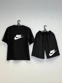 Спортивный костюм футболка с шортами летний nike 234958379 купить за 2 352 ₽ в интернет-магазине Wildberries