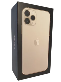 Коробка iPhone 11 Pro Max Gold (Муляж)