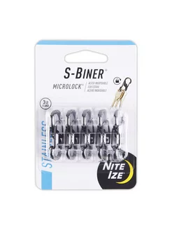 Карабин для ключей S-Biner MicroLock, 5 шт