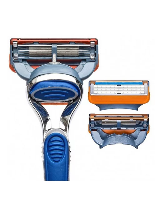Станок со сменными кассетами совместима с Gillette fusion 5, вариант, фото 6