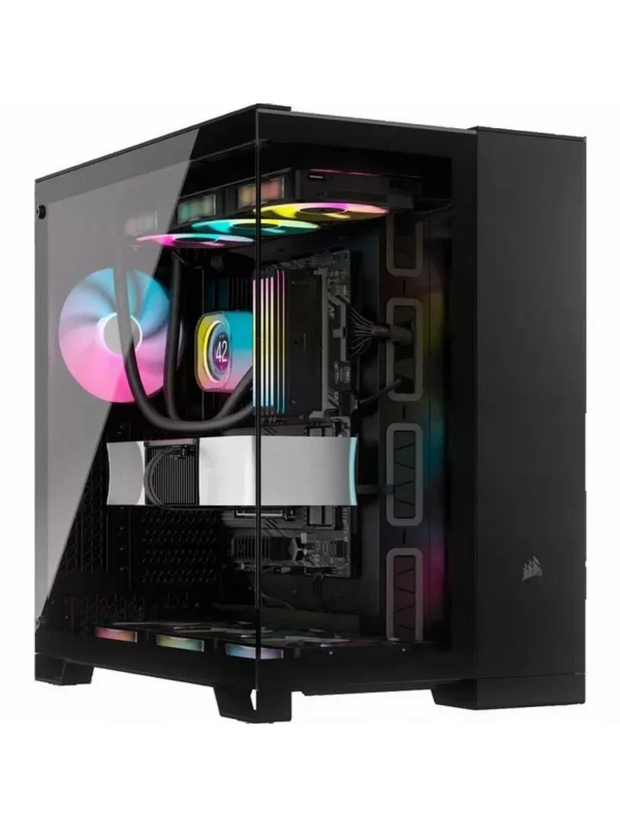 Компьютерный корпус Corsair 6500X Miditower Black Corsair 235136098 купить  в интернет-магазине Wildberries