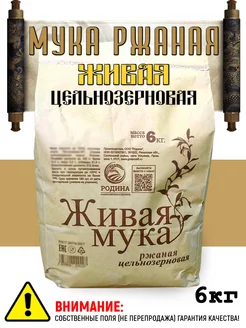 Мука ржаная цельнозерновая фермерская Живая мука 235147363 купить за 474 ₽ в интернет-магазине Wildberries