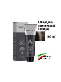 ALLWAVES Стойкая краска 7.00 Ср.интен. блондин, 100 мл