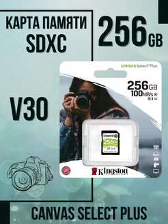 Карта памяти 256 Гб SDXC Canvas Select Plus SD