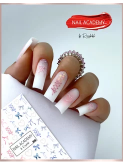 Слайдеры наклейки для ногтей бантики NAIL ACADEMY 235216332 купить за 144 ₽ в интернет-магазине Wildberries