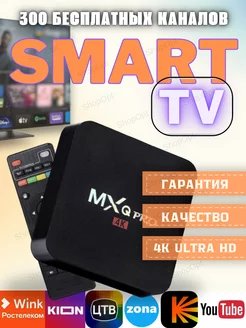 Смарт ТВ приставка MXQ Pro 4K Wi-Fi