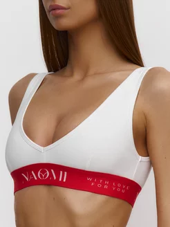 Топ спортивный без чашечек NAOMI with Love 235318114 купить за 1 510 ₽ в интернет-магазине Wildberries