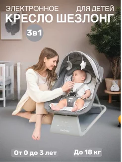 Электро качели для новорожденных качалка BabyStar 235326408 купить за 5 135 ₽ в интернет-магазине Wildberries