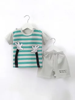 Костюм шорты с футболкой LizOK kids 235353366 купить за 373 ₽ в интернет-магазине Wildberries