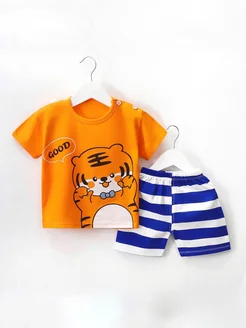 Костюм шорты с футболкой LizOK kids 235353367 купить за 373 ₽ в интернет-магазине Wildberries