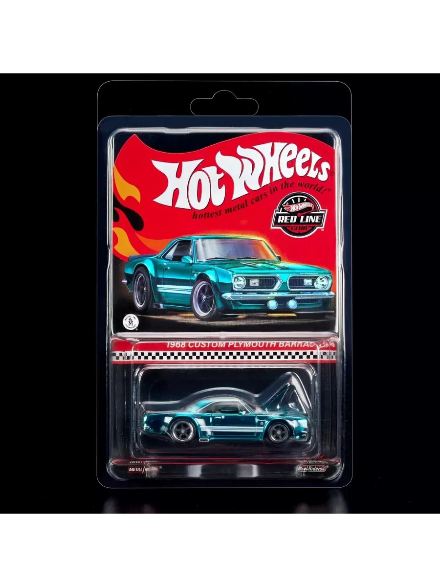 RLC Exclusive '68 Custom Plymouth Barracuda Hot Wheels