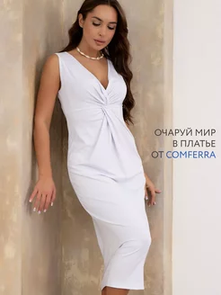 Платье вечернее миди Comferra 235390483 купить за 2 786 ₽ в интернет-магазине Wildberries