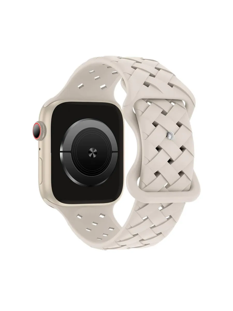 Ремешок для Apple Watch, 42 44 45 49 мм, бежевый