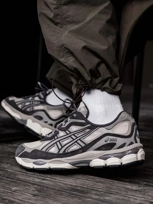 asics Кроссовки NYC Oatmeal Obsidian Grey