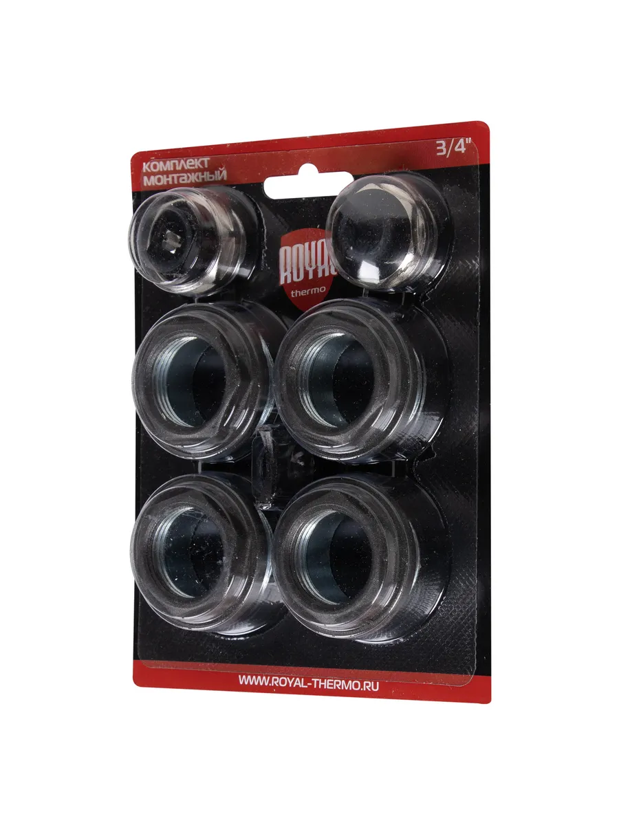 КомплектмонтажныйRoyalThermo1”х3/4"черный