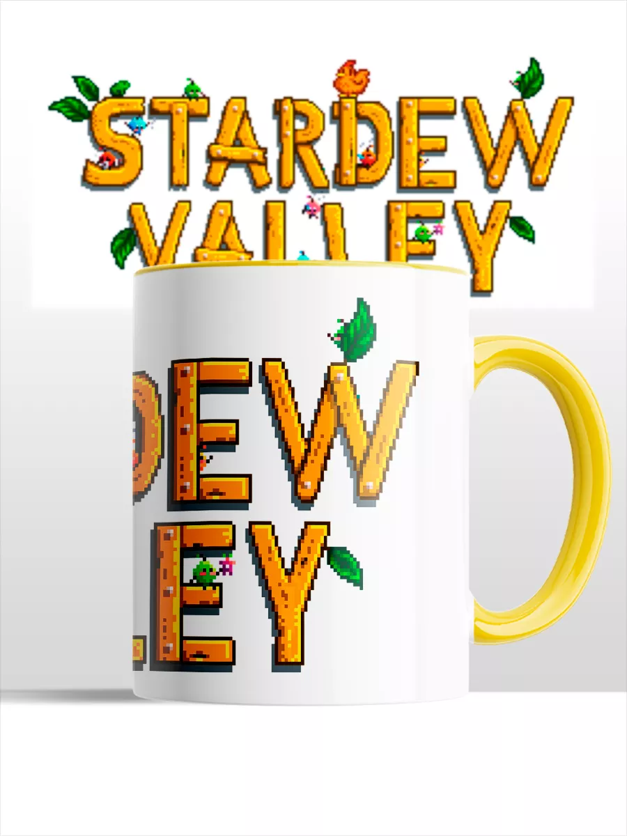 Кружка Stardew Valley Пиксель-Арт Фермерство Геймер Подарок