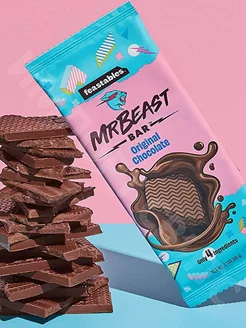 Шоколад Фистаблс Mr. Beast Bar Original Chocolate 60г Feastables 235503248 купить за 440 ₽ в интернет-магазине Wildberries