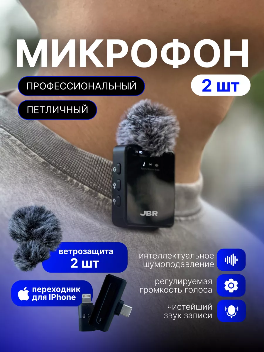 Петличный микрофон для iphone...
