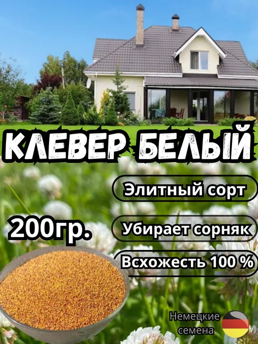  Клевер белый семена ползучий