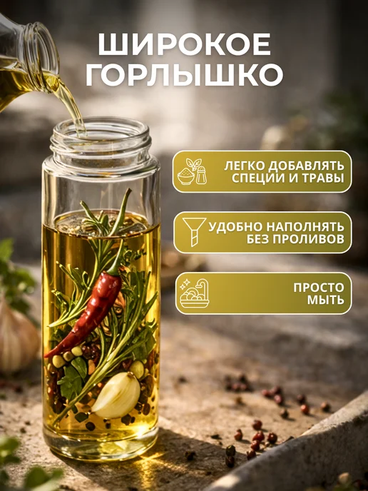 BoroHome1 Распылитель для масла из нержавеющей стали, спрей, дозатор, белый, фото 2