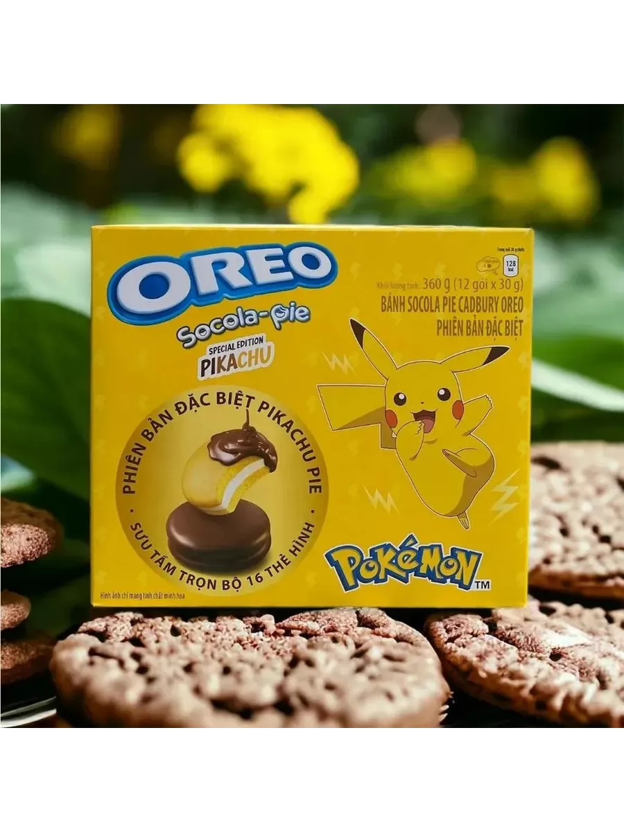 Печенье Pokemon Socola-pie Pikachu / Чоко Пай Пикачу 360 гр Cadbury  235532745 купить за 1 289 ₽ в интернет-магазине Wildberries