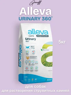 Сухой корм для собак Urinary с курицей 5 кг Alleva
