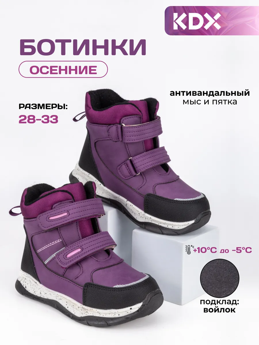 Ботинки демисезонные со...