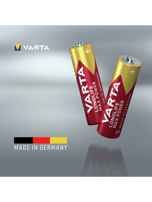 VARTA Батарейка LongLife Max Power AA 8шт, 8 шт, фото 2