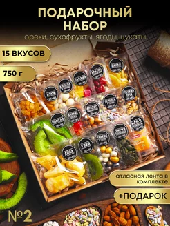 Орехи сухофрукты подарочный набор вкусняшек и сладостей 15в1 LOVENUTS® 235552831 купить за 1 224 ₽ в интернет-магазине Wildberries