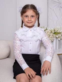 Блузка школьная нарядная
