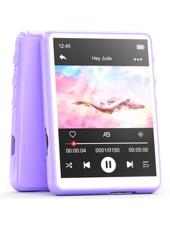 mp3 плееры с Bluetooth 64Гб сенсорный экран 2.4", фиолетовый MECHEN 235591779 купить за 2 399 ₽ в интернет-магазине Wildberries