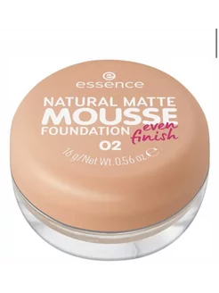 Тональный мусс Essence Natural Matte Mousse Foundation 02 Essence 235598305 купить за 864 ₽ в интернет-магазине Wildberries