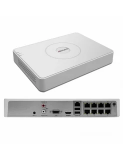 IP-регистратор 8-ми канальный с PoE DS-N208P(C)