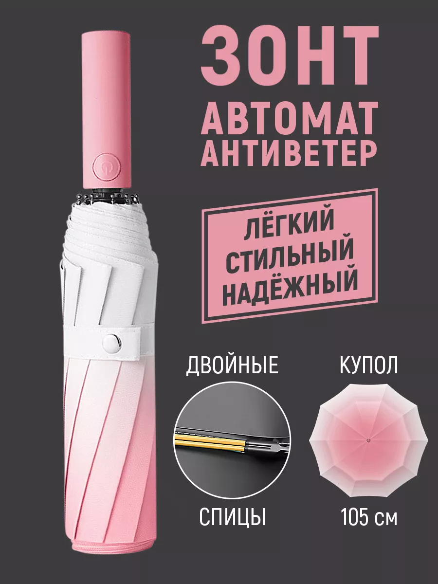 Зонт женский автомат...