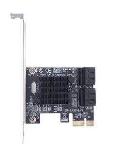 Переходник контроллер плата PCI-E на 4 SATA 3 (6 Gb/s) Alinares 235680950 купить за 1 501 ₽ в интернет-магазине Wildberries