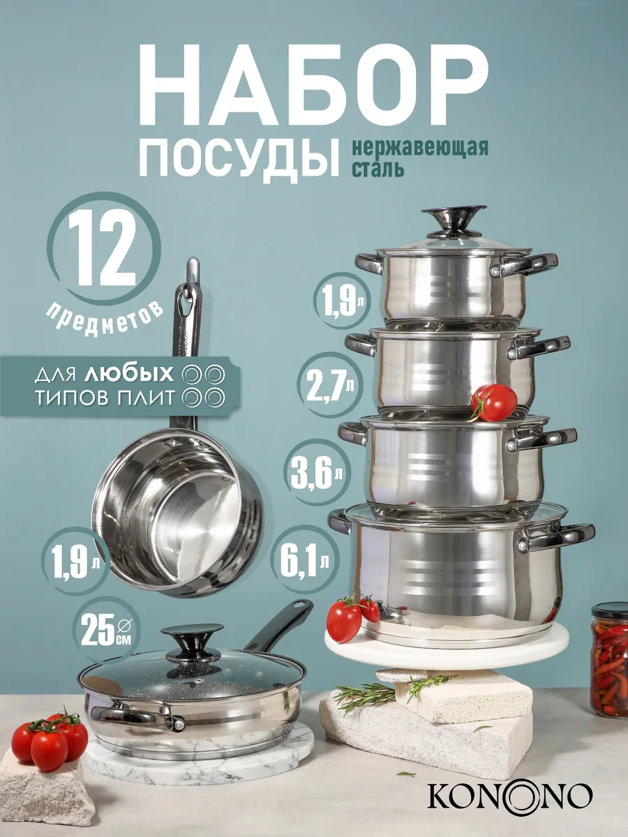 Набор кастрюль из...