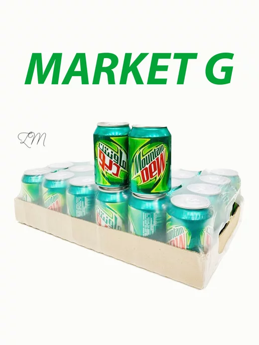 pepsi Газированный напиток Mountain Dew 330 мл 6 шт, 300 мл, 12 шт, фото 2