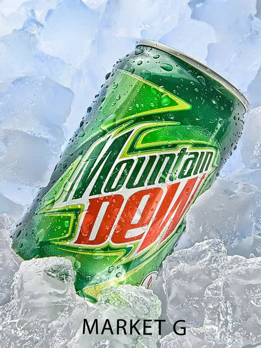 pepsi Газированный напиток Mountain Dew 330 мл 6 шт, 300 мл, 12 шт, фото 4