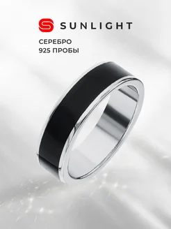 Серебряное кольцо с эмалью SUNLIGHT 235792558 купить за 1 299 ₽ в интернет-магазине Wildberries