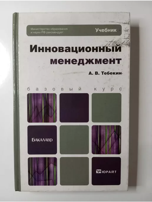 ЮРАЙТ Инновационный менеджмент. Учебник для бакалавров