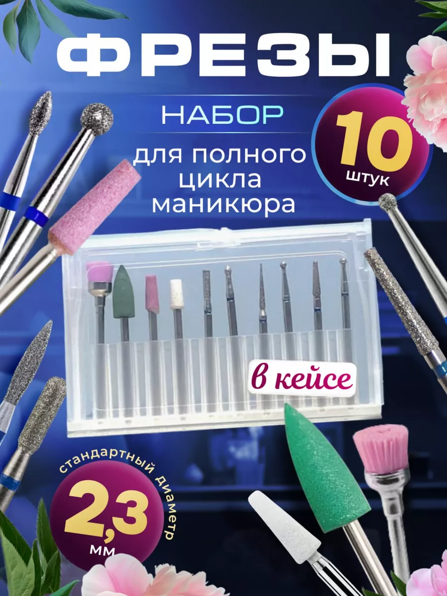 Фрезы для маникюра и...