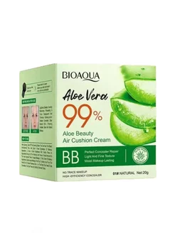 BIOAQUA Крем тональный - Кушон BB ALOE VERA 99%