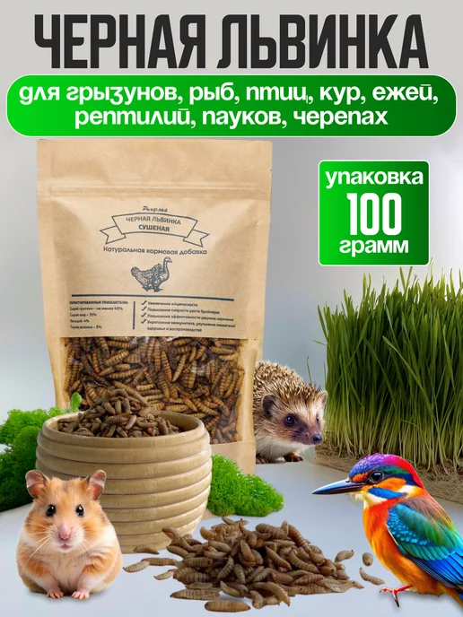 Хитрый крыс Гаммарус крупный алтайский для рыб черепах птиц 40 гр, 100 г, фото 8