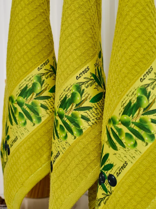 LIACOLLECTION Полотенце кухонное набор, зеленый, фото 2
