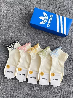 Носки короткие найк Adidas набор 10 пар