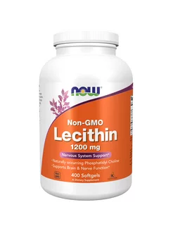 Lecithin Лецитин соевый 1200 мг, 400 капсул