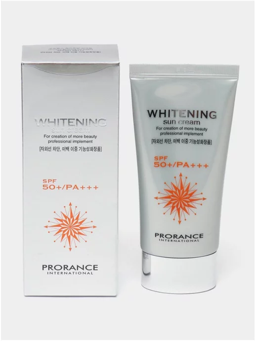 PRORANCE INTERNATIONAL Whitening Sun Cream