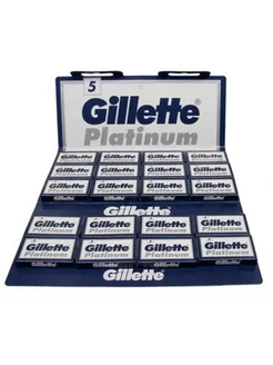 Gillette Platinum, 100 лезвий Сменные кассеты для бритья 236123434 купить за 703 ₽ в интернет-магазине Wildberries